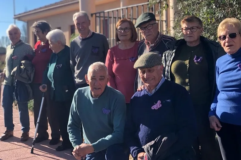 Mayores y niños de la zona de influencia de Escuelas Campesinas en el noroeste de la provincia se sumaron al Día Contra la Violencia de Género 