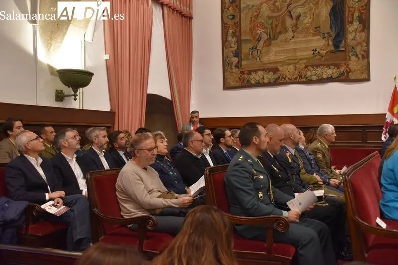 Jornadas '45 aniversario de la Constitución Española de 1978 y 40º del Estatuto de Autonomía de Castilla y León', en el Paraninfo de la USAL. Foto de Vanesa Martins