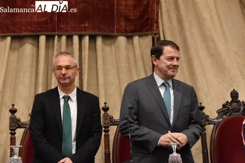 Jornadas '45 aniversario de la Constitución Española de 1978 y 40º del Estatuto de Autonomía de Castilla y León', en el Paraninfo de la USAL. Foto de Vanesa Martins