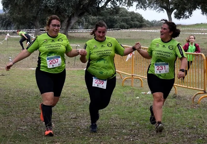 Foto de archivo de una carrera anterior organizada por la Delegación Salmantina de Atletismo