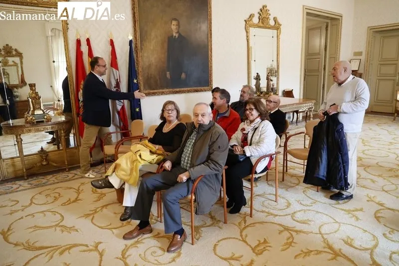 Presentación en el Ayuntamiento de Salamanca del II Encuentro de Participación Local para dar una mayor visibilidad a la labor de las asociaciones en los barrios de la ciudad. Foto de David Sañudo