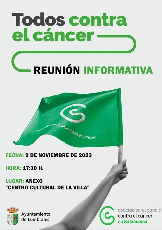 Foto 2 - El Ayuntamiento y la AECC convocan una reuni&oacute;n para unirse 'Todos contra el C&aacute;ncer' en Lumbrales