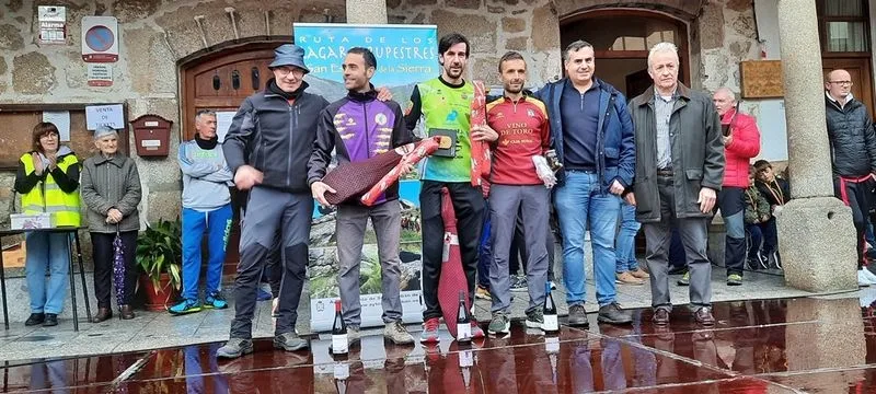 Carrera Popular de la Ruta de los Lagares Rupestres, en San Esteban de la Sierra. Foto de Orycronsport