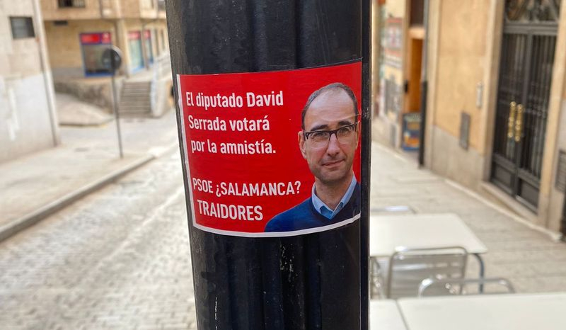 Salamanca: carteles foto Serrada