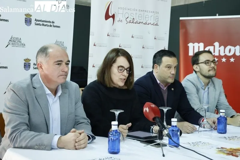 Presentación en Santa Marta del IX Concurso Micogastronómico “Vamos de setas”. Foto de David Sañudo