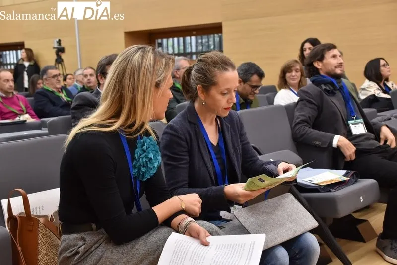 Jornada inaugural del Congreso LIFE Vía de la Plata, en el Centro Internacional del Español de la Universidad de Salamanca. Foto de Vanesa Martins