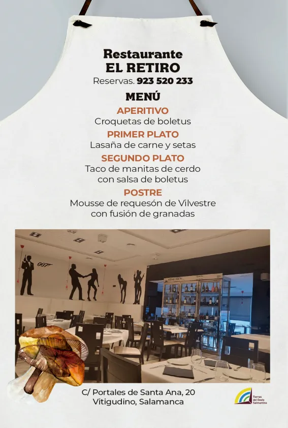 Foto 5 - Restaurante El Retiro ofrece en Vitigudino todo el sabor de las setas