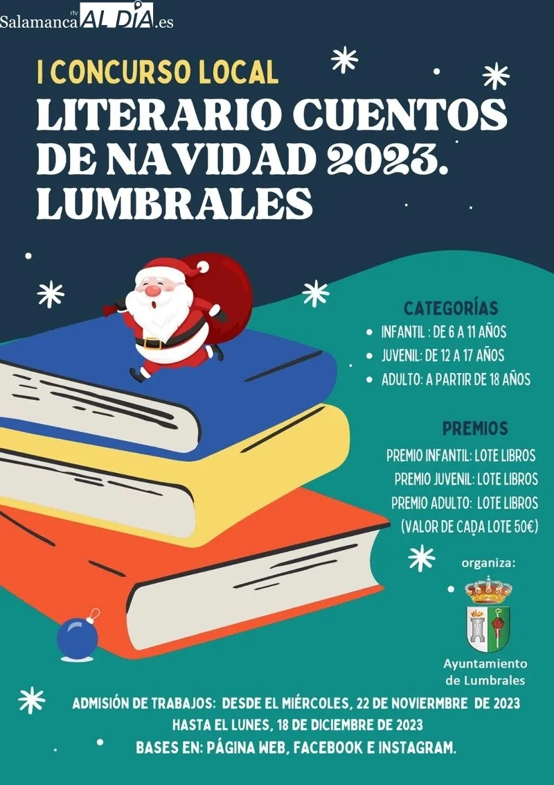 Foto 2 - Convocado el I Concurso local literario 'Cuentos de Navidad' de Lumbrales
