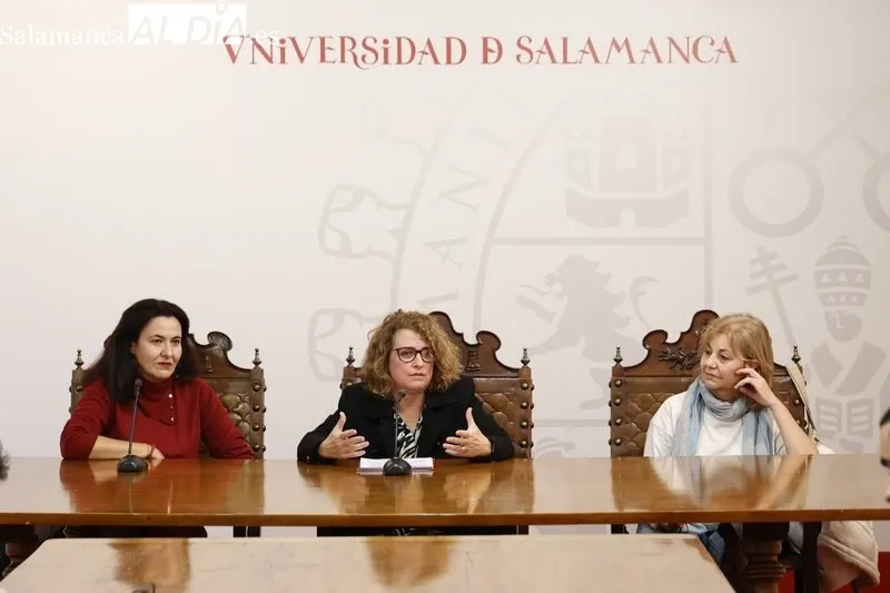 Presentación en el Rectorado del Día del Donante Universitario. Foto de David Sañudo