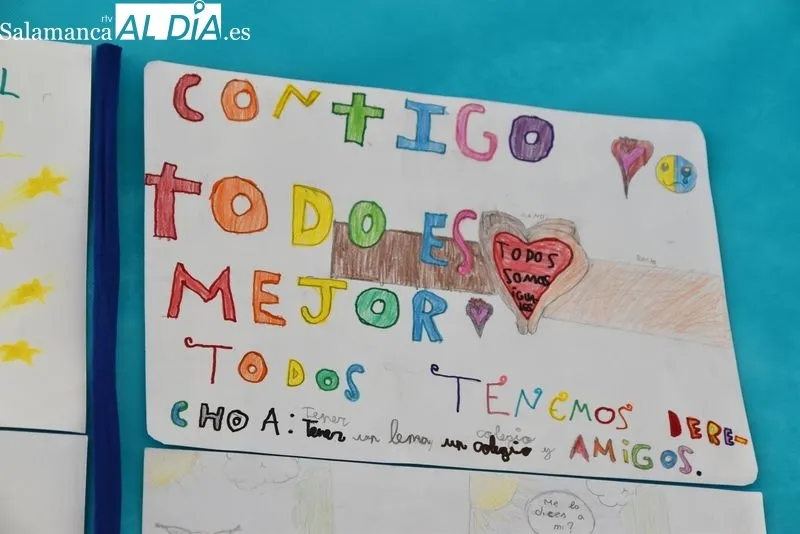 Foto 18 - Escolares salmantinos reivindican con sus dibujos &lsquo;Los derechos de la infancia&rsquo;