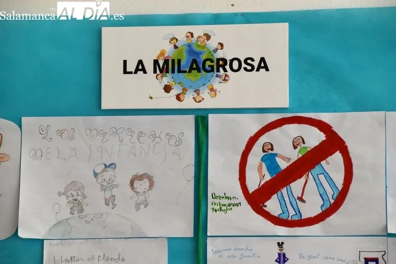 Foto 17 - Escolares salmantinos reivindican con sus dibujos &lsquo;Los derechos de la infancia&rsquo;