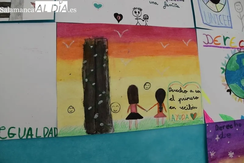 Foto 16 - Escolares salmantinos reivindican con sus dibujos &lsquo;Los derechos de la infancia&rsquo;