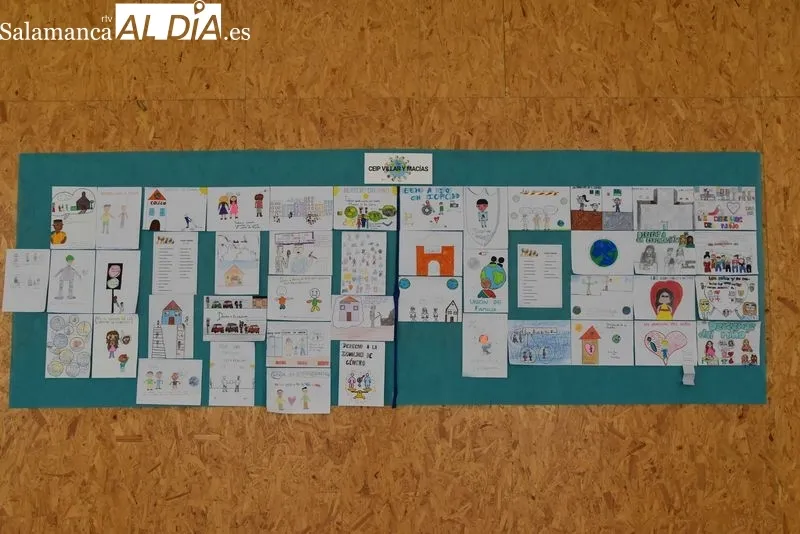 Foto 15 - Escolares salmantinos reivindican con sus dibujos &lsquo;Los derechos de la infancia&rsquo;