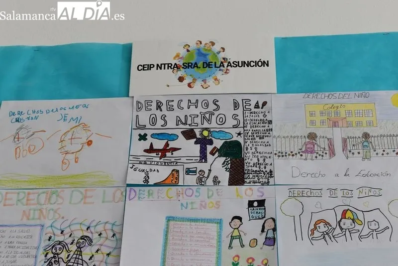 Foto 14 - Escolares salmantinos reivindican con sus dibujos &lsquo;Los derechos de la infancia&rsquo;