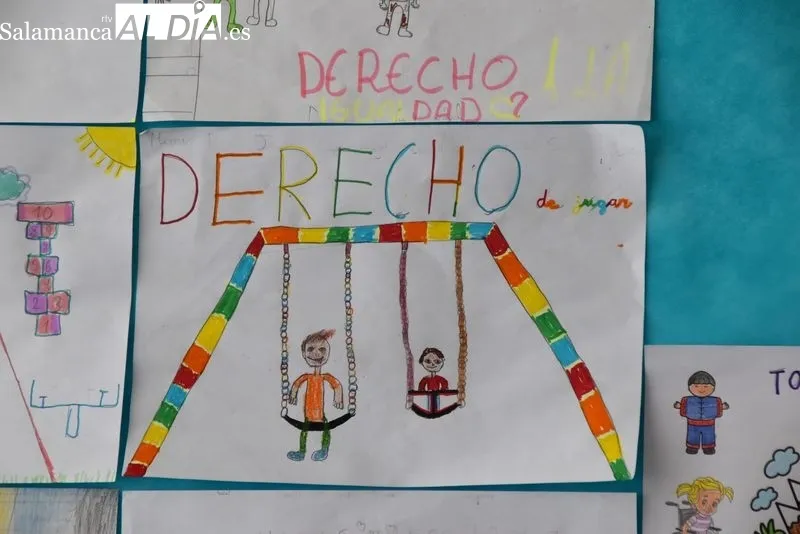 Foto 13 - Escolares salmantinos reivindican con sus dibujos &lsquo;Los derechos de la infancia&rsquo;