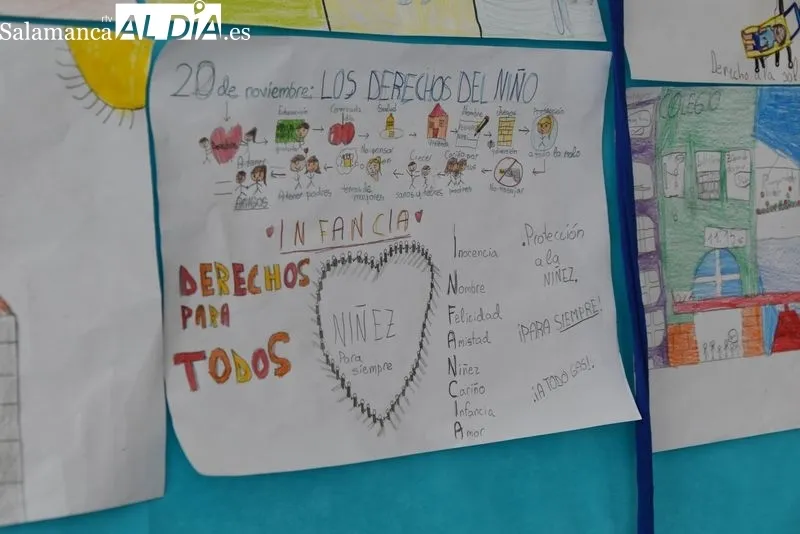 Foto 10 - Escolares salmantinos reivindican con sus dibujos &lsquo;Los derechos de la infancia&rsquo;