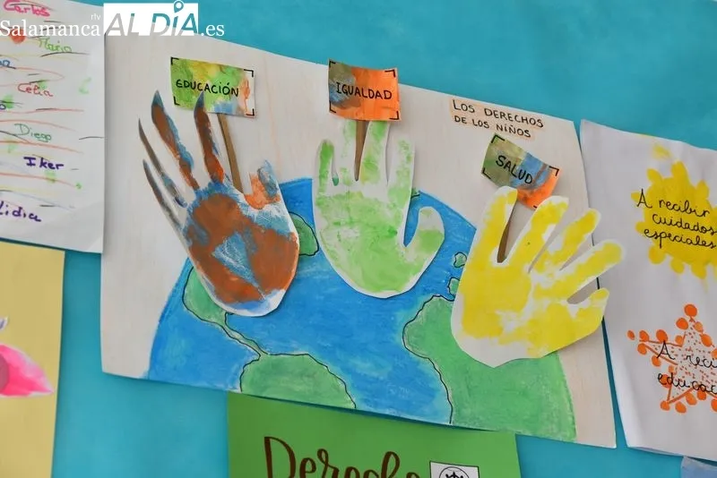 Foto 9 - Escolares salmantinos reivindican con sus dibujos &lsquo;Los derechos de la infancia&rsquo;