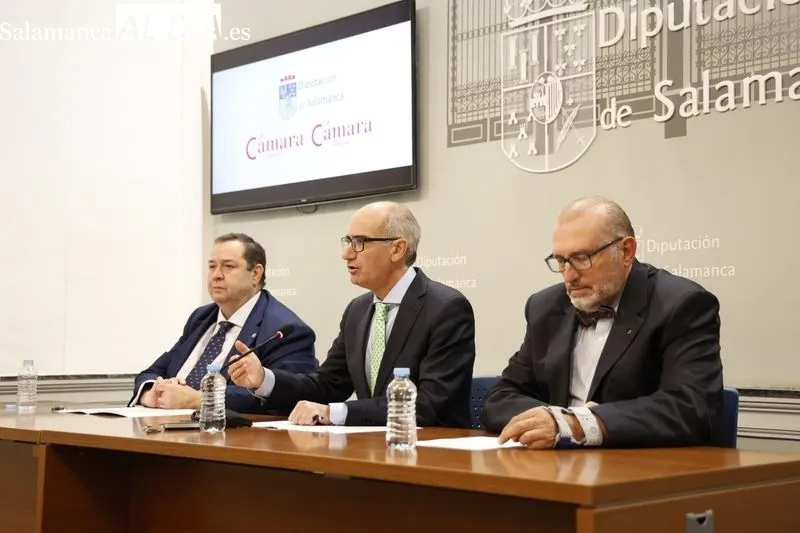 Convenio de colaboración entre la Diputación y los viveros de empresas en la provincia, ubicados en Béjar, Ciudad Rodrigo y Peñaranda de Bracamonte. Foto de David Sañudo