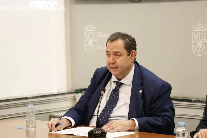 Convenio de colaboración entre la Diputación y los viveros de empresas en la provincia, ubicados en Béjar, Ciudad Rodrigo y Peñaranda de Bracamonte. Foto de David Sañudo