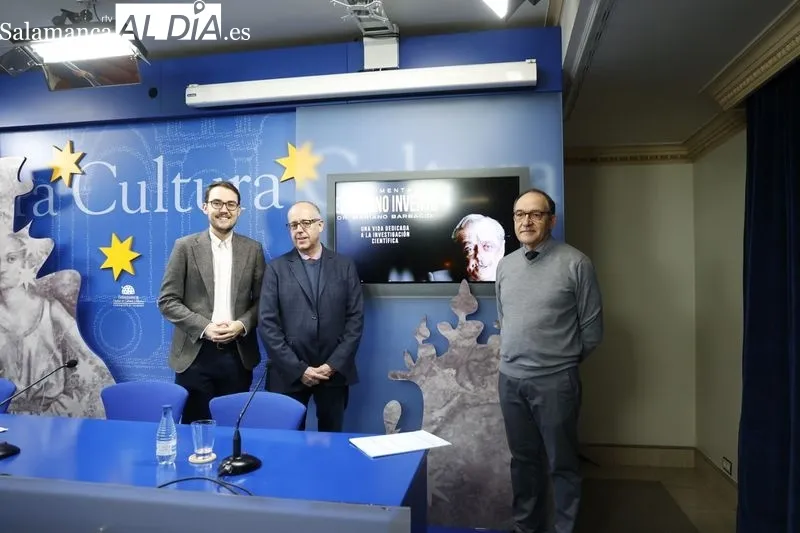 Presentación del del documental 'El camino inverso' sobre Mariano Barbacid. Foto de David Sañudo