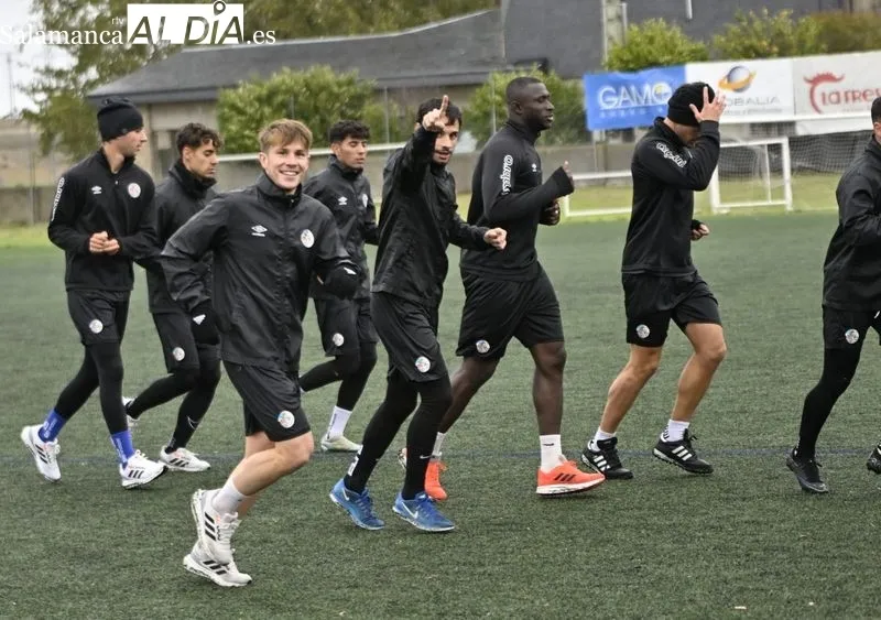 Entrenamiento del Salamanca UDS de este martes 7 de noviembre en el Tori