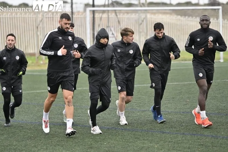 Entrenamiento del Salamanca UDS de este martes 7 de noviembre en el Tori