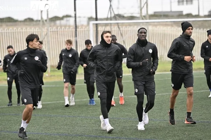 Entrenamiento del Salamanca UDS de este martes 7 de noviembre en el Tori