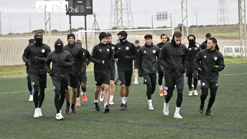 Entrenamiento del Salamanca UDS de este martes 7 de noviembre en el Tori