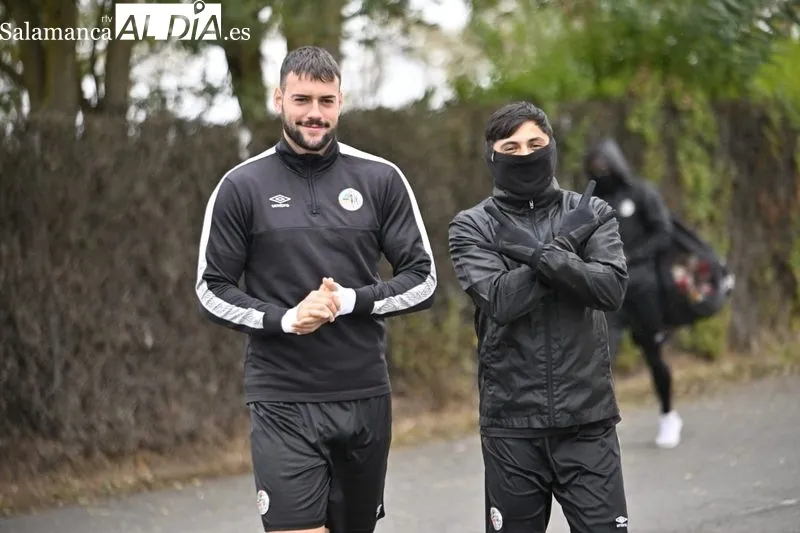 Entrenamiento del Salamanca UDS de este martes 7 de noviembre en el Tori