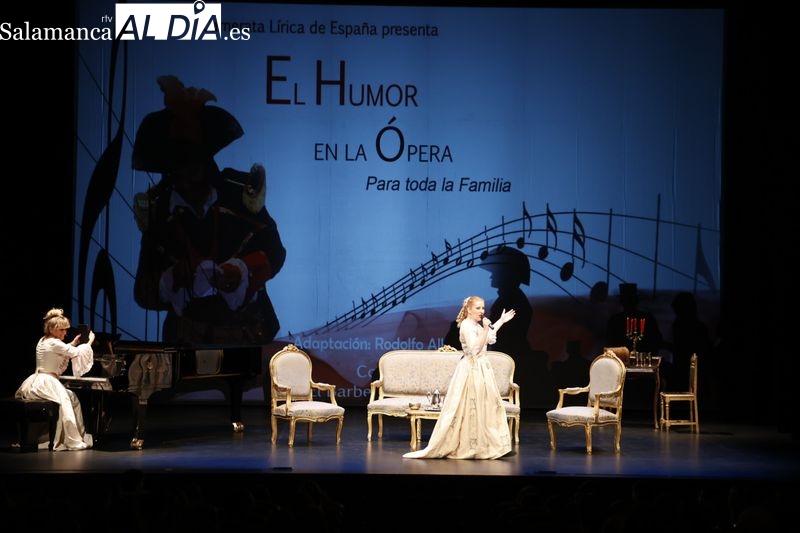 Concierto didáctico “El humor en la ópera”, interpretado por la compañía Camerata Lírica. Foto de David Sañudo