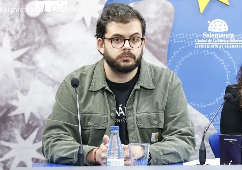 Presentación en la Sala de la Palabra del montaje de la compañía salmantina Lunática Producciones ‘Ío’, que se estrenará en la Sala B del Caem. Foto de David Sañudo