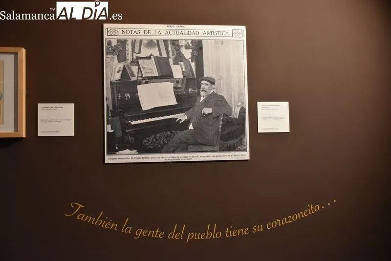 Exposición 'Tomás Bretón, mucho más que la verbena de la Paloma’ en la Torre de los Anaya. Foto de Vanesa Martis