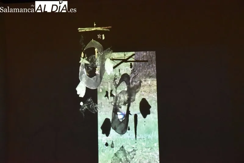 El Espacio Arte Experimental Fonseca acoge la exposición 'De lo sideral a lo visceral', del artista Darío Hernández. Foto de Vanesa Martins