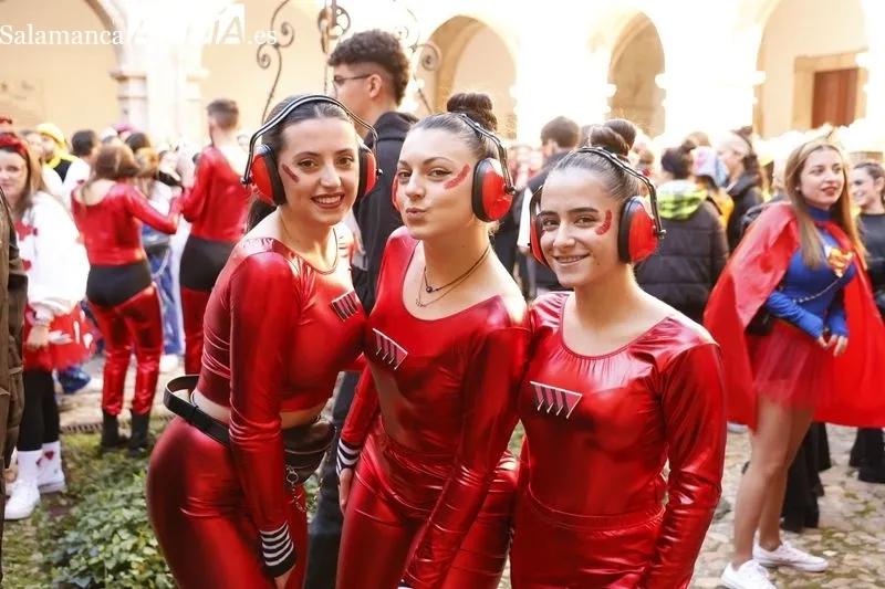 Fiestas de la  Facultad de Educación de la USAL. Foto de David Sañudo