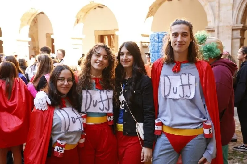 Fiestas de la  Facultad de Educación de la USAL. Foto de David Sañudo