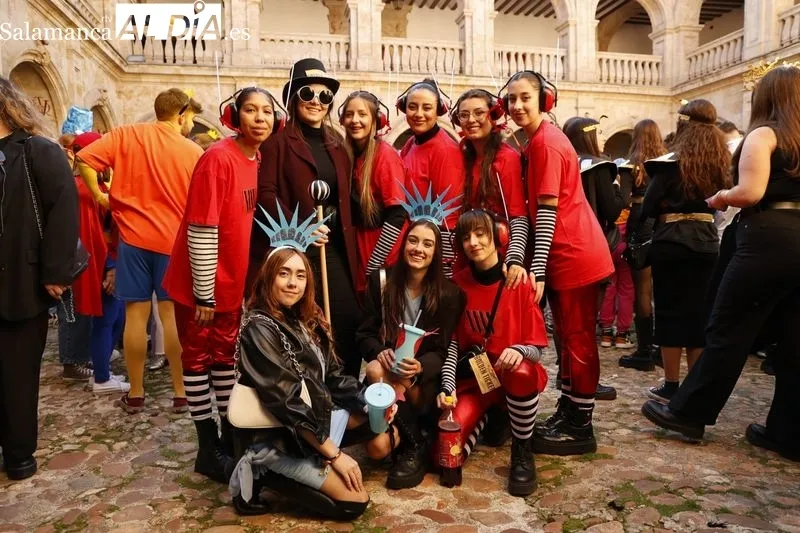 Fiestas de la  Facultad de Educación de la USAL. Foto de David Sañudo