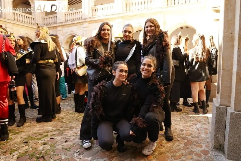 Fiestas de la  Facultad de Educación de la USAL. Foto de David Sañudo