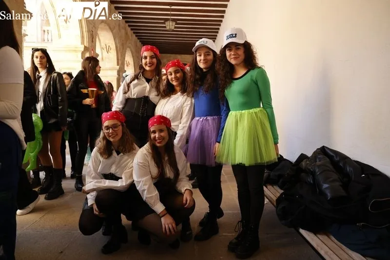 Fiestas de la  Facultad de Educación de la USAL. Foto de David Sañudo