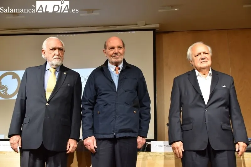 Clase magistral en Salamanca con  los jueces que condenaron a las juntas militares de la dictadura argentina. Foto de Vanesa Martins