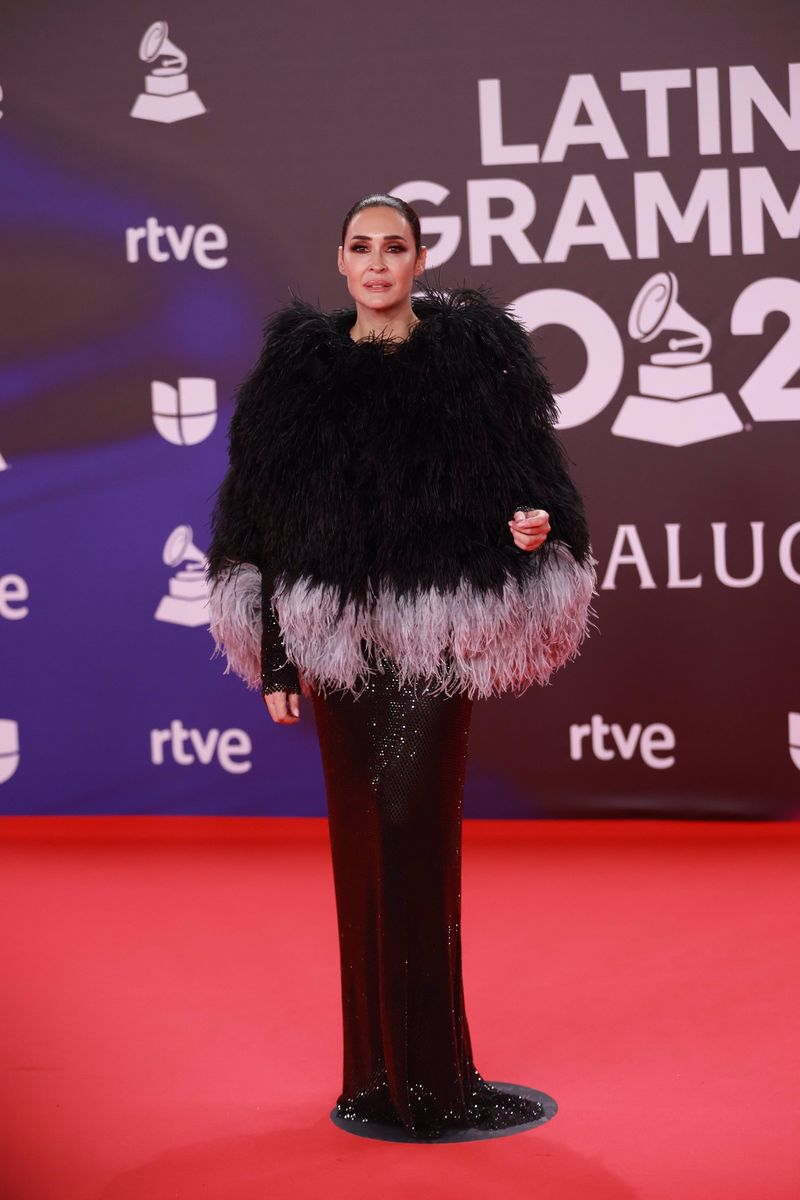 Vicky Martín Berrocal en la alfombra roja de los Latin Grammy 2023 - ROCÍO RUZ / EUROPA PRESS