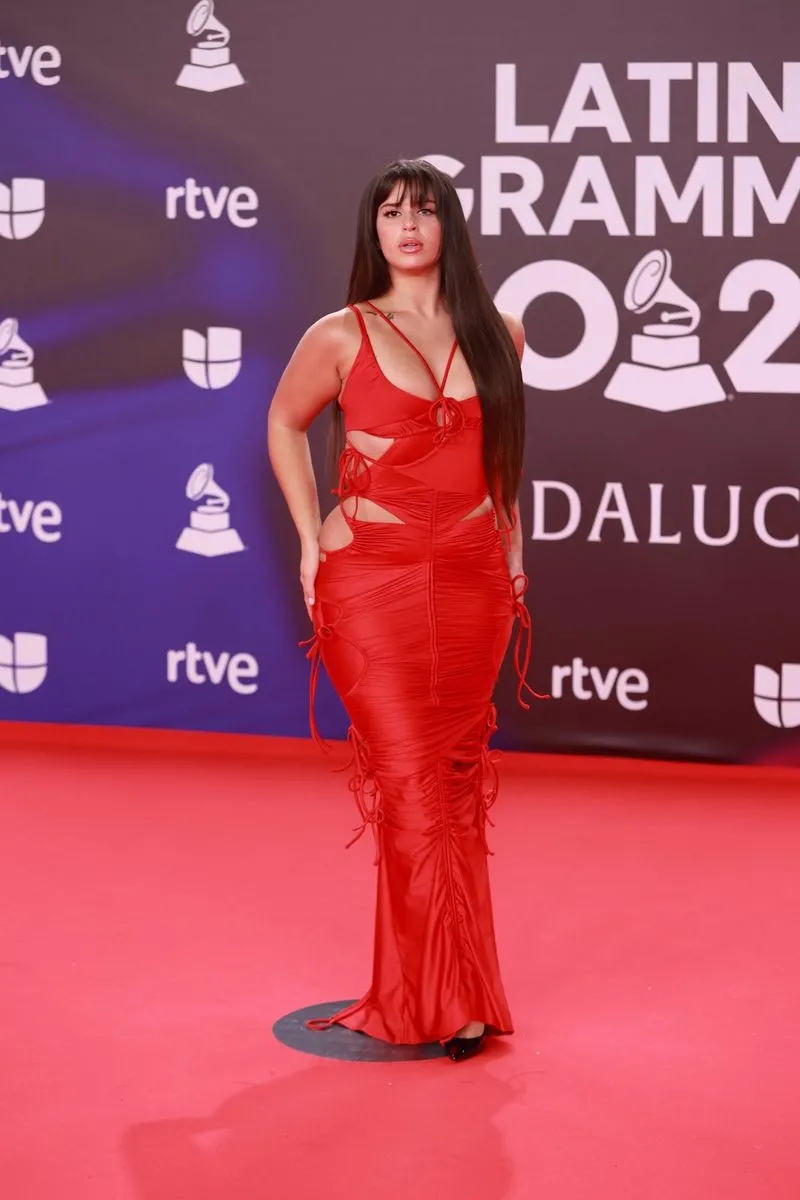 Nathy Peluso en la alfombra roja de los Latin Grammy 2023 - ROCÍO RUZ / EUROPA PRESS