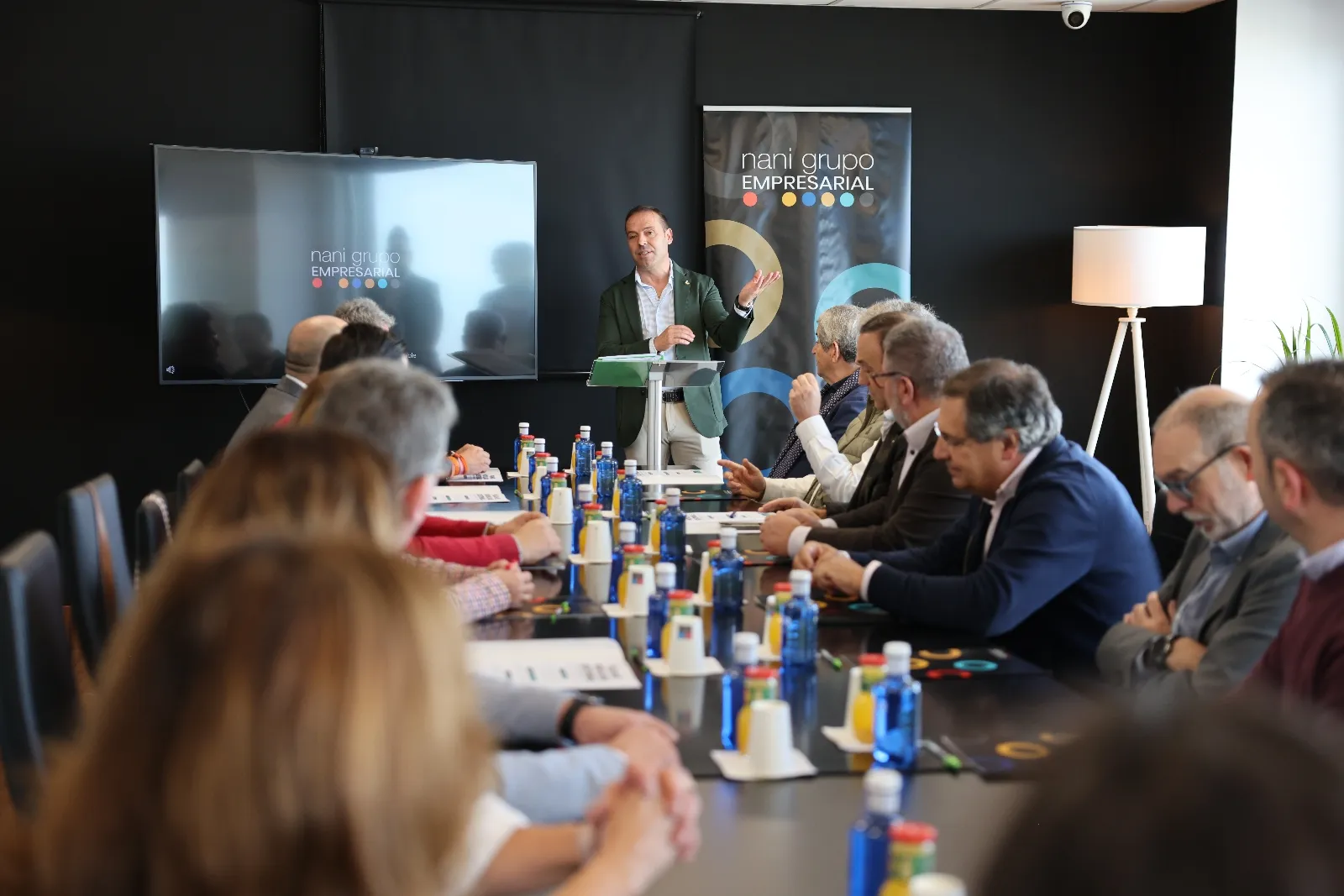 Encuentro de Nani Grupo Empresarial con alcaldes y concejales de 14 municipios de Salamanca