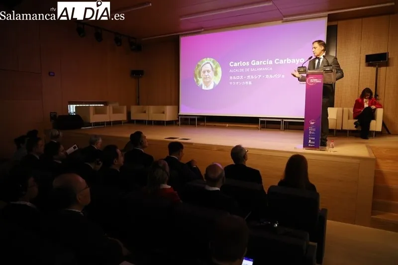 Apertura del XXIII Foro España Japón en el Centro Internacional del Español de la Universidad de Salamanca. Foto de David Sañudo