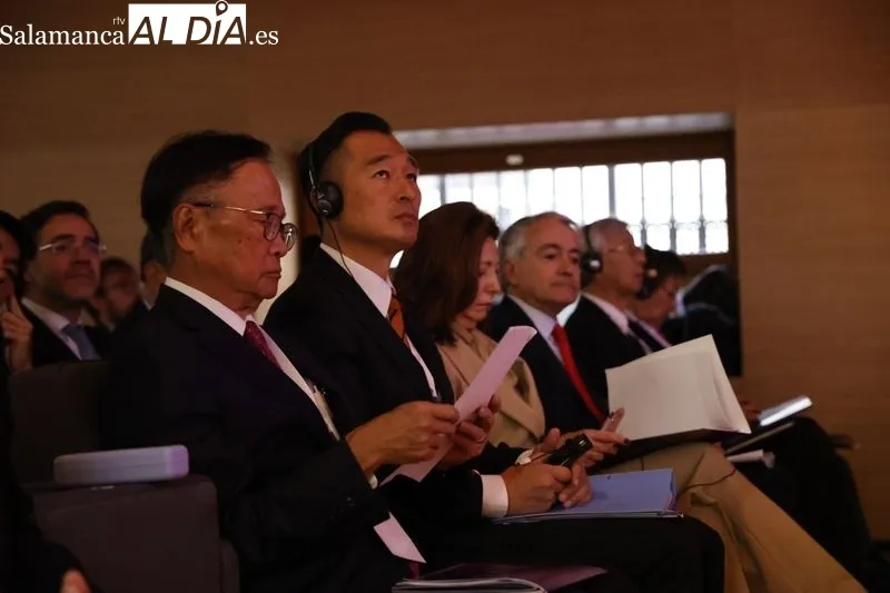 Apertura del XXIII Foro España Japón en el Centro Internacional del Español de la Universidad de Salamanca. Foto de David Sañudo