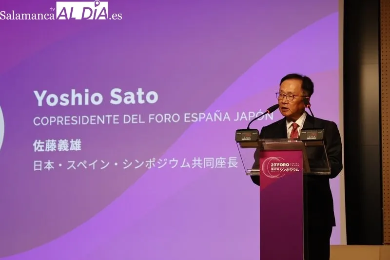 Apertura del XXIII Foro España Japón en el Centro Internacional del Español de la Universidad de Salamanca. Foto de David Sañudo