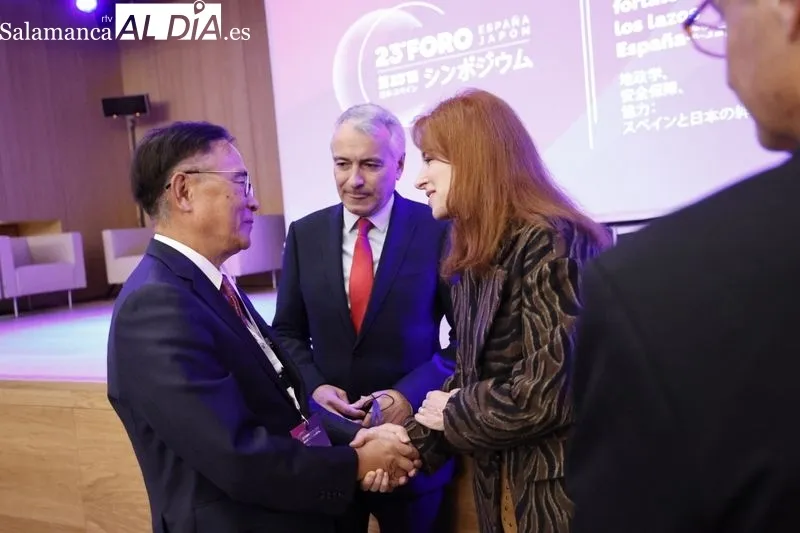 Apertura del XXIII Foro España Japón en el Centro Internacional del Español de la Universidad de Salamanca. Foto de David Sañudo