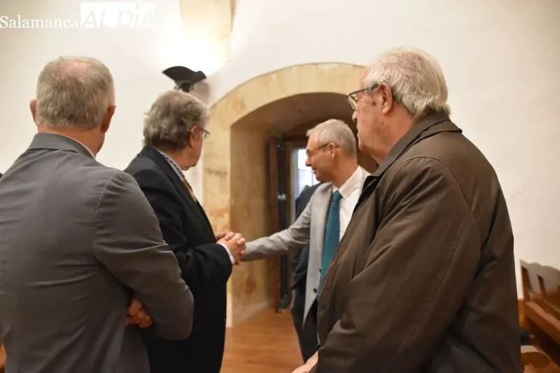 Presentación en el Aula Salinas del libro 'La Historia de la RAMSA. 50 aniversario (1971-2021)'. Foto Vanesa Martins