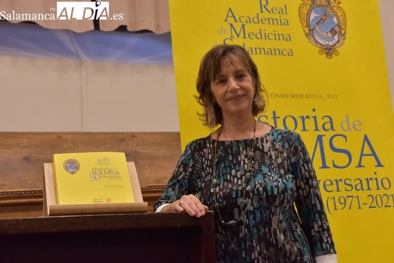 Presentación en el Aula Salinas del libro 'La Historia de la RAMSA. 50 aniversario (1971-2021)'. Foto Vanesa Martins