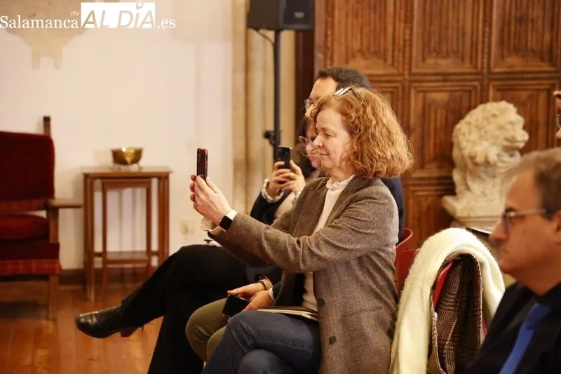 Presentación en la Casa Museo Unamuno de la antología poética de Gioconda Belli, XXXII Premio Reina Sofía de Poesía Iberoamericana. Foto de David Sañudo