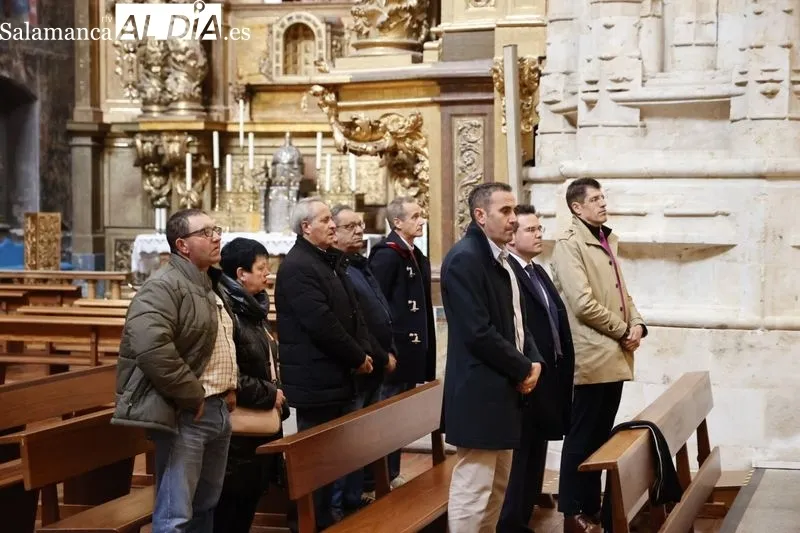 Misa en Salamanca con motivo de la Festividad de San Martín de Porres en la iglesia de San Esteban. Foto de David Sañudo